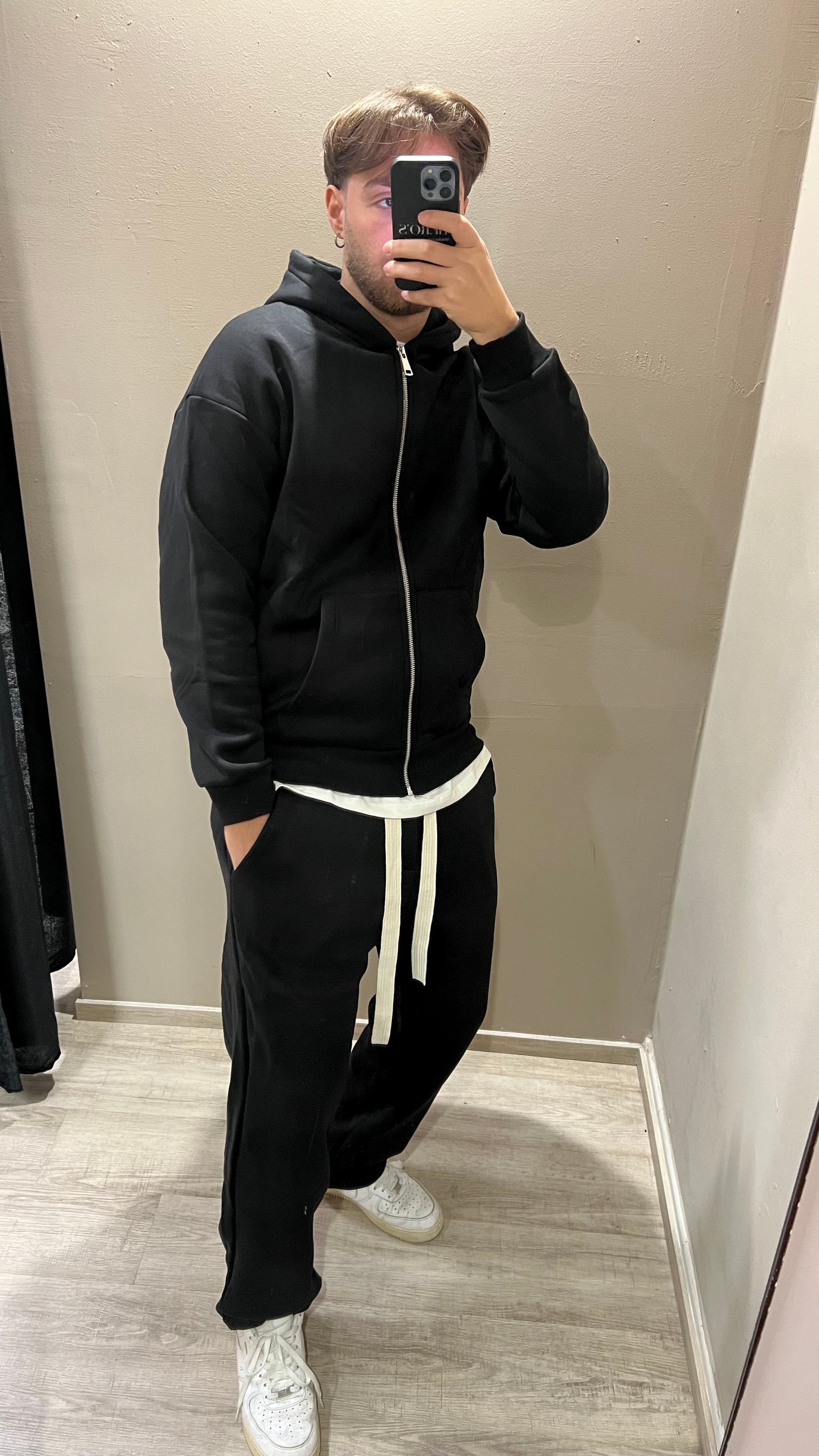 Tuta comfort con zip