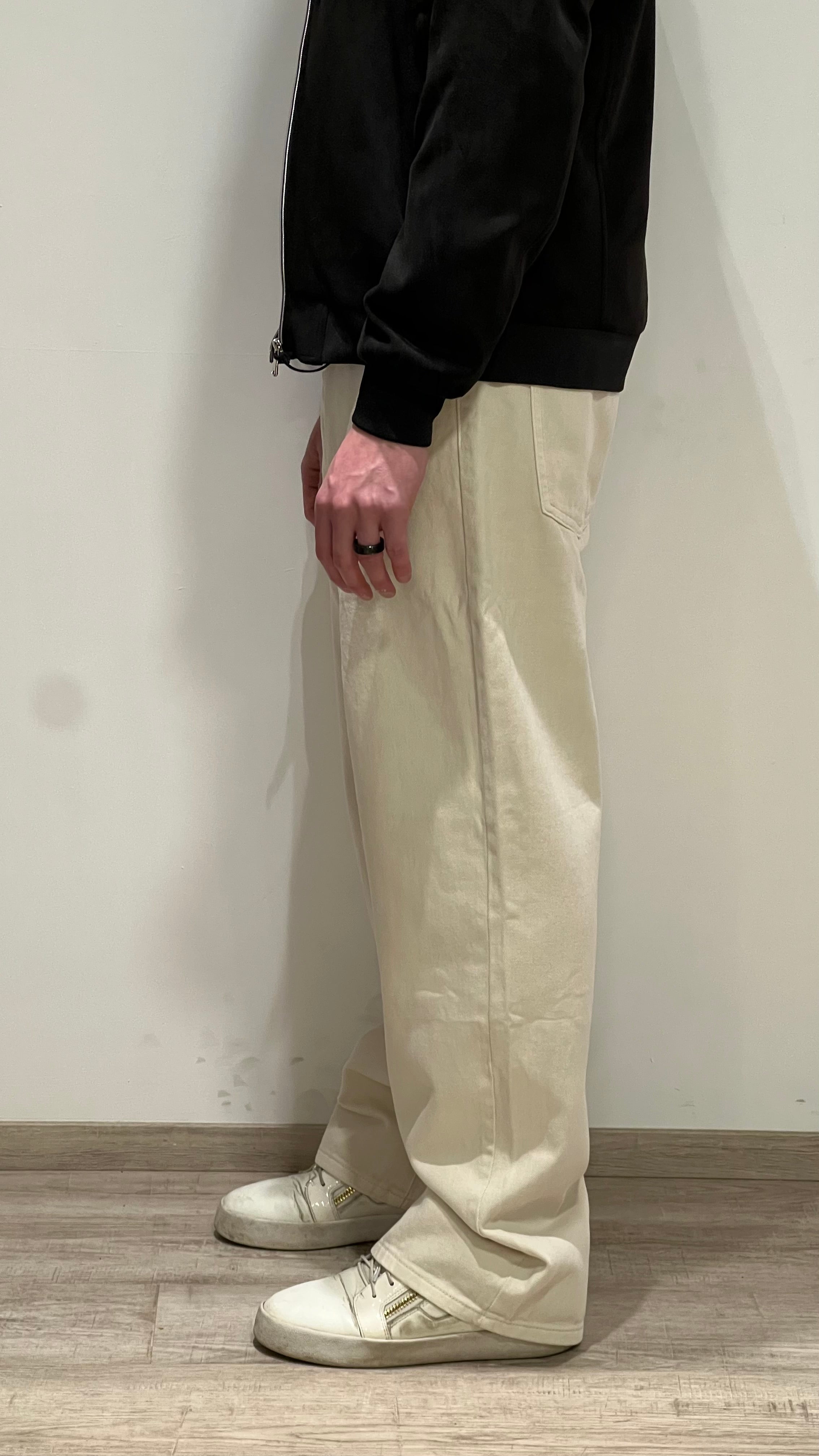 Pantalone palazzo off white