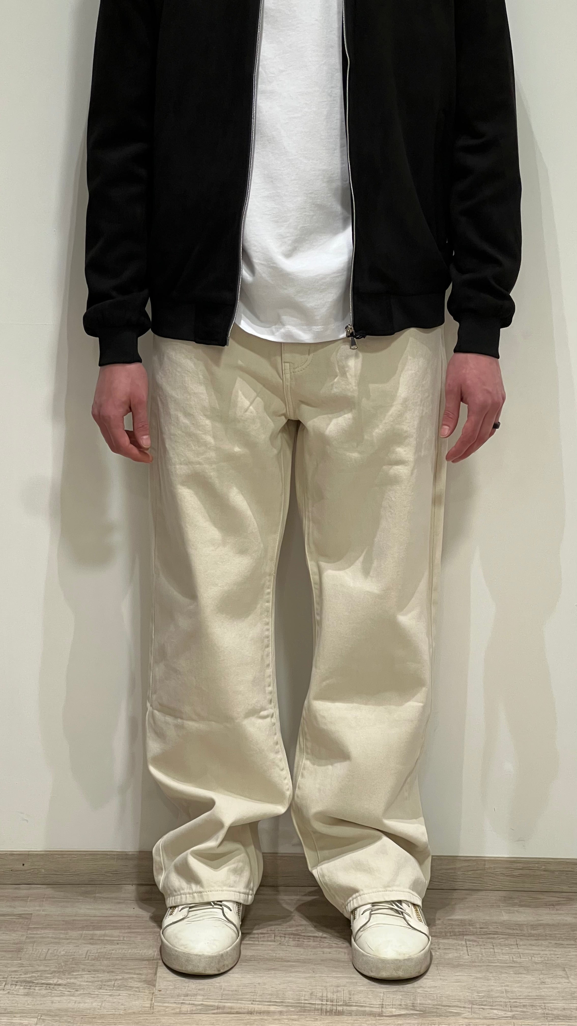 Pantalone palazzo off white
