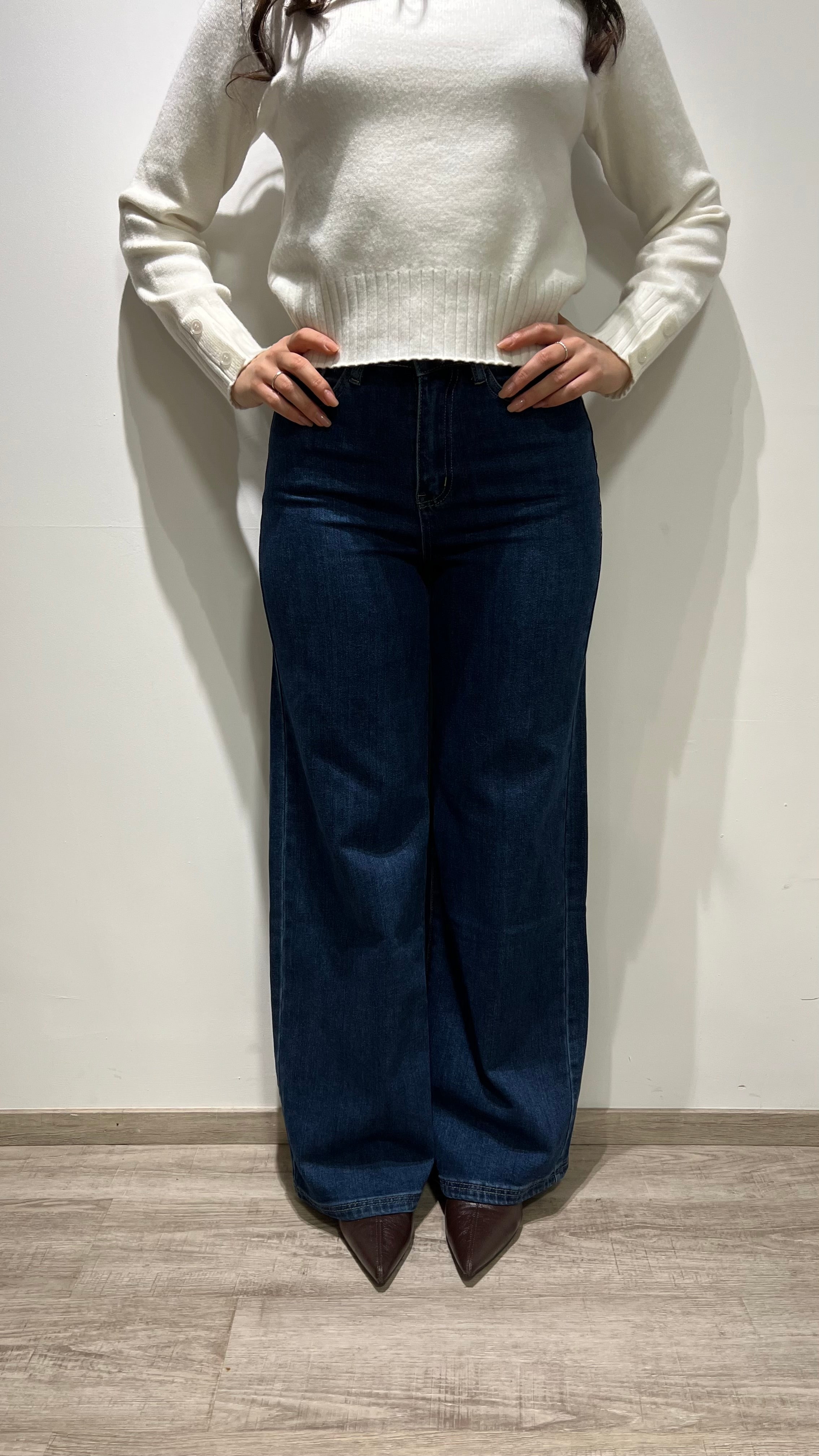 Jeans palazzo collezione PDK