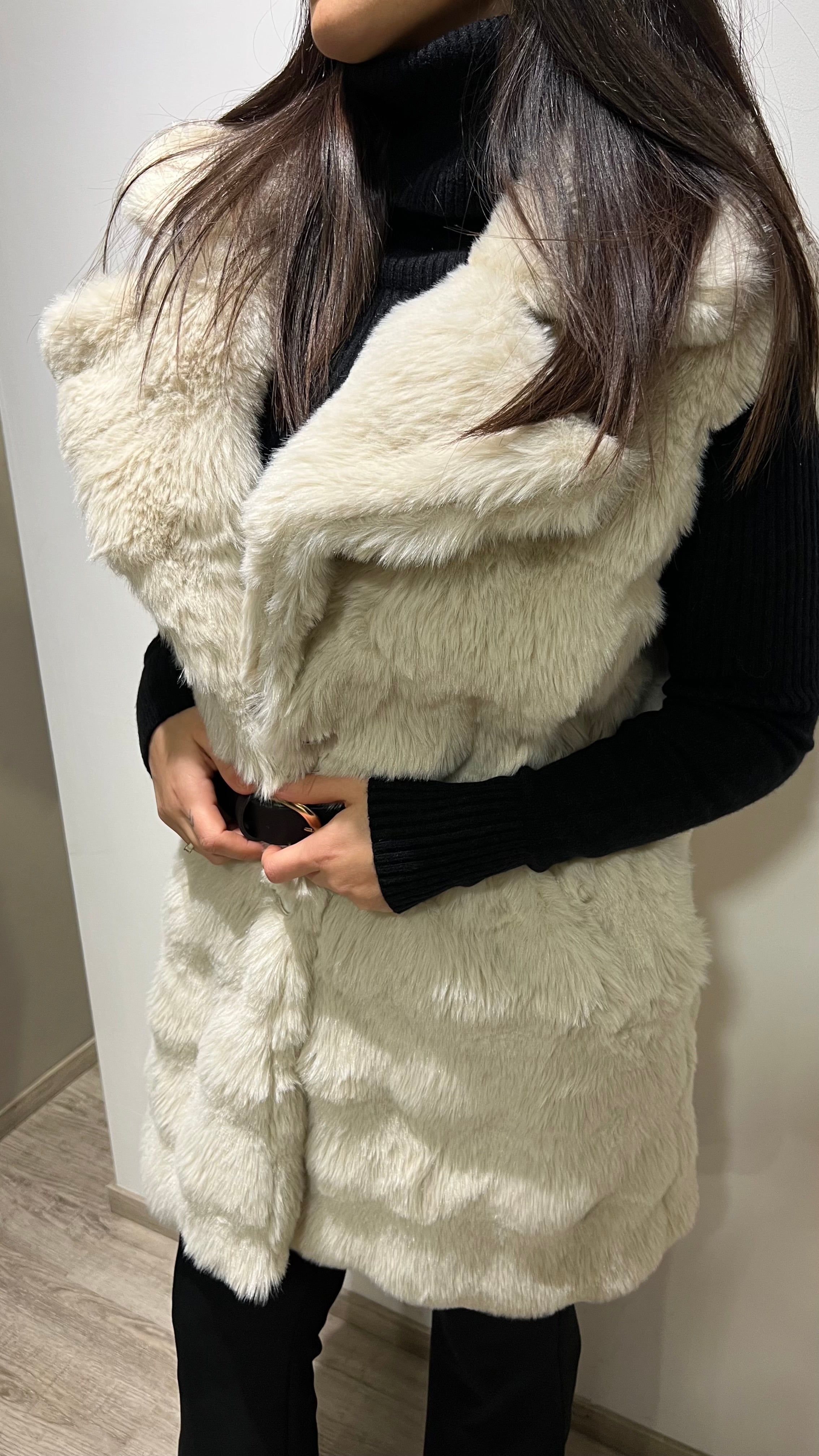 Pellicciotto smanicato PDK collection