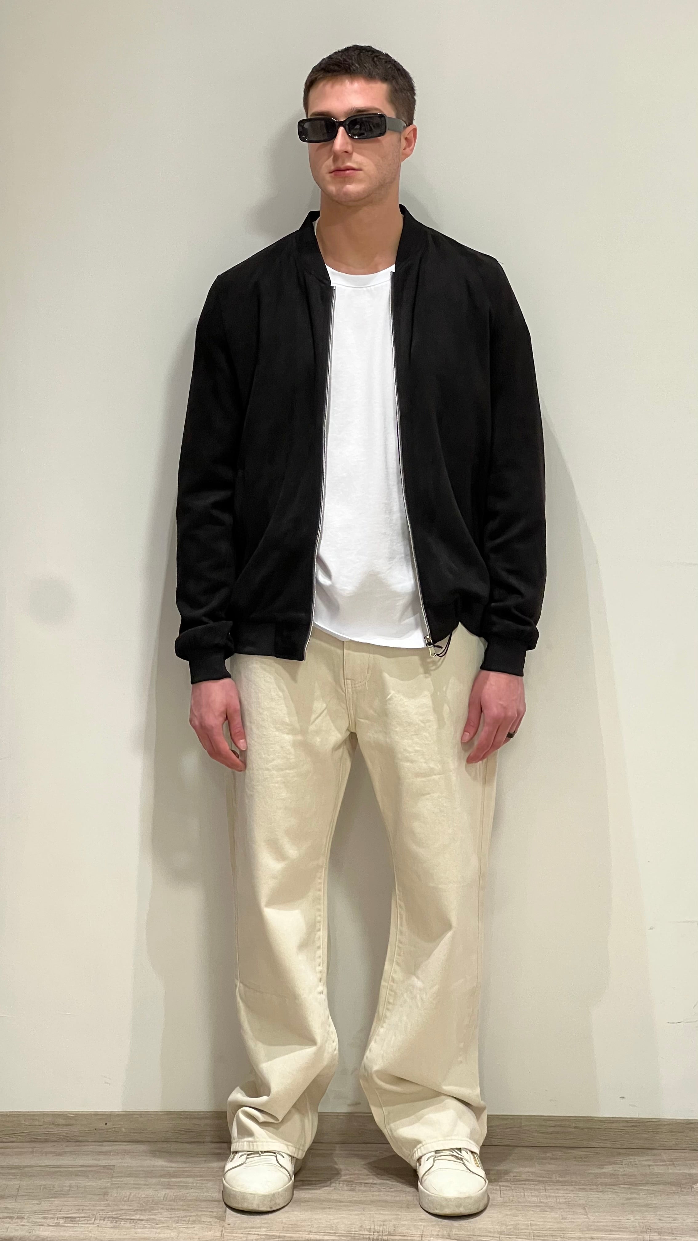 Pantalone palazzo off white