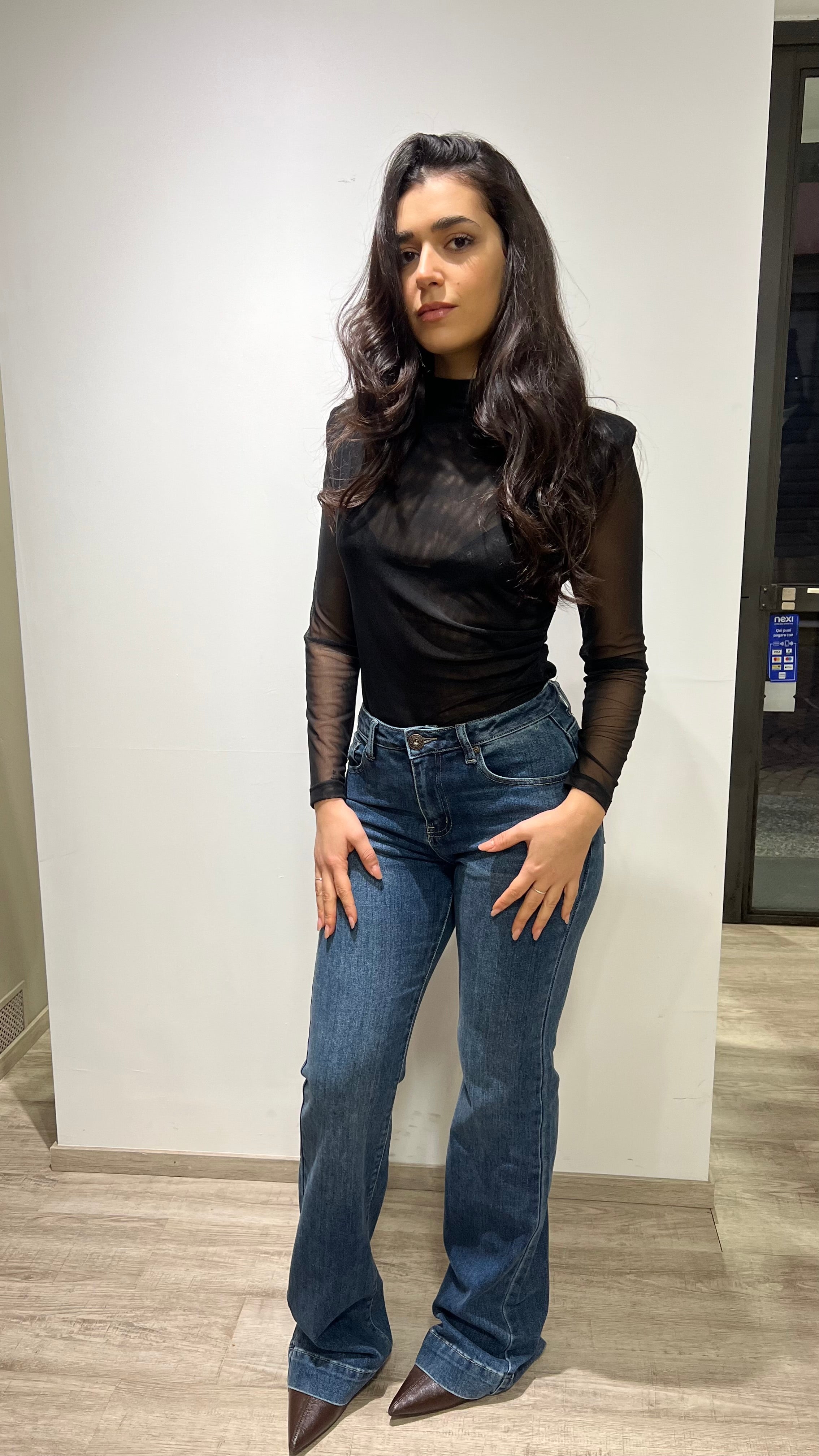 Jeans a zampa collezione PDK