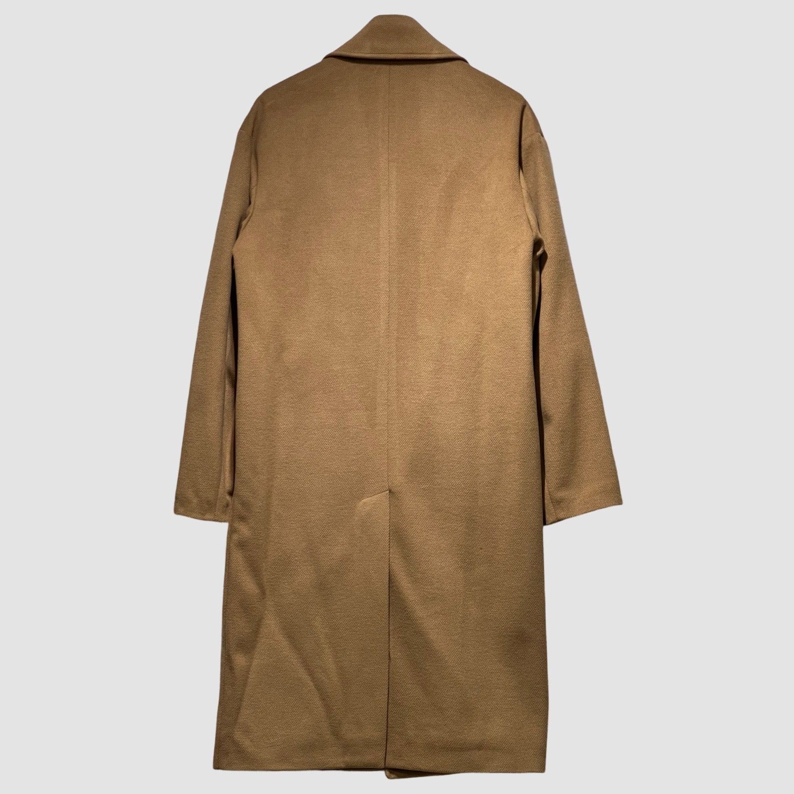 Cappotto doppiopetto misto lana