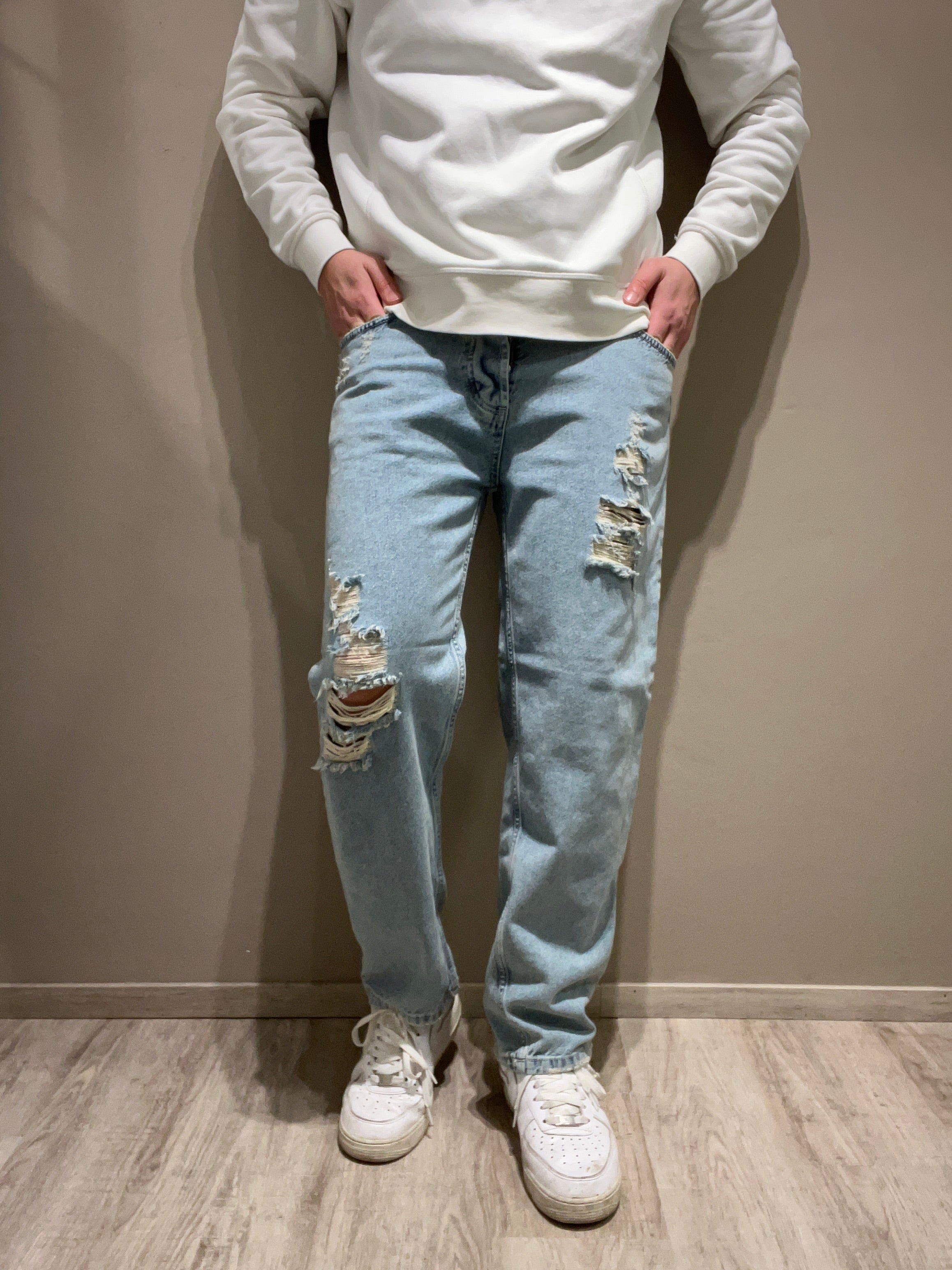 Denim comfort strappi