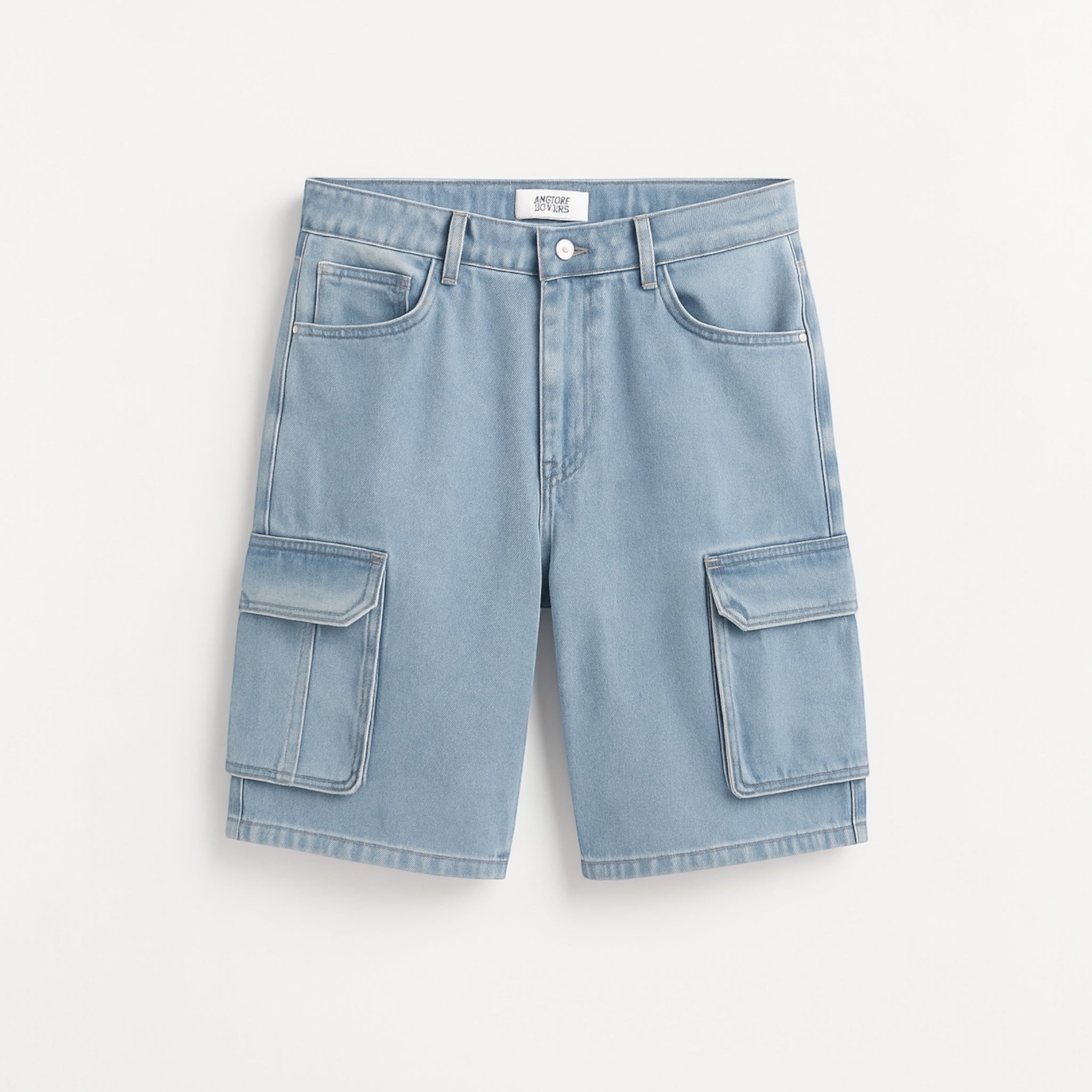 Bermuda denim cargo