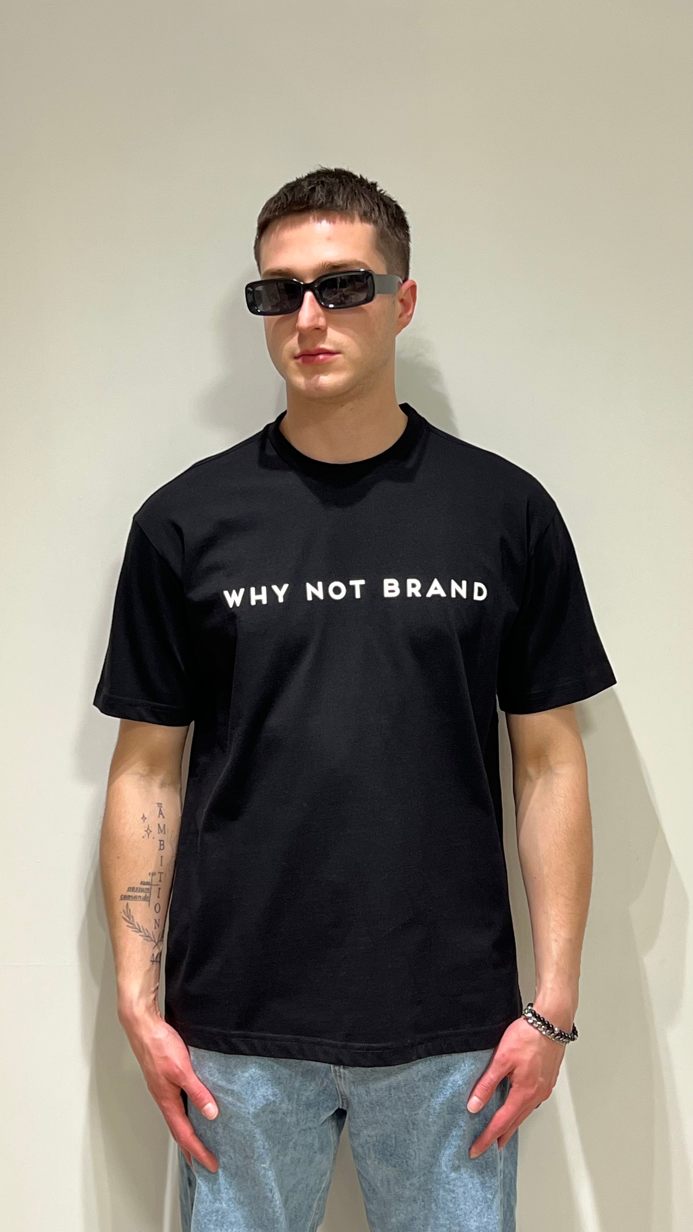 Why not brand tee big logo