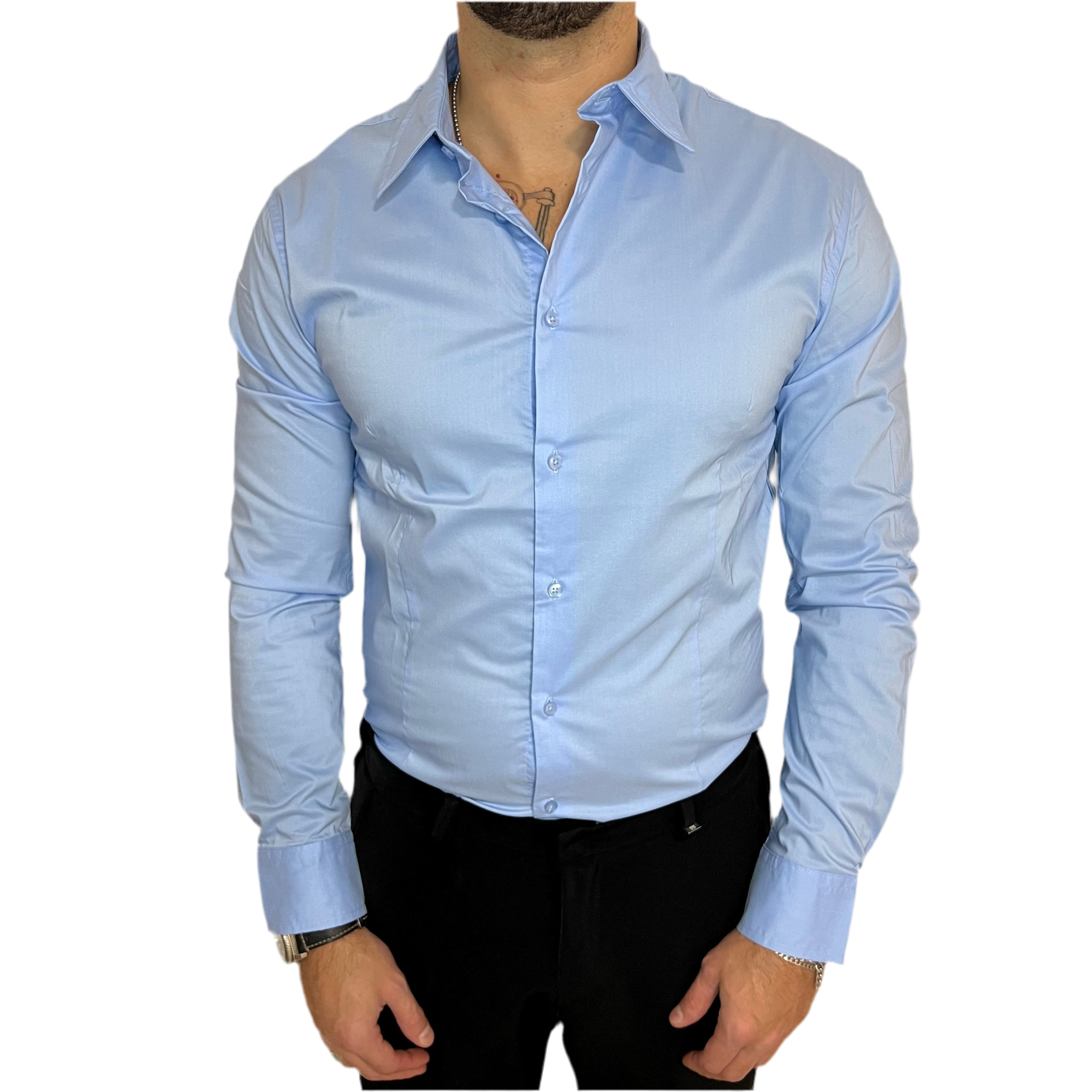 Camicia basic slim fit