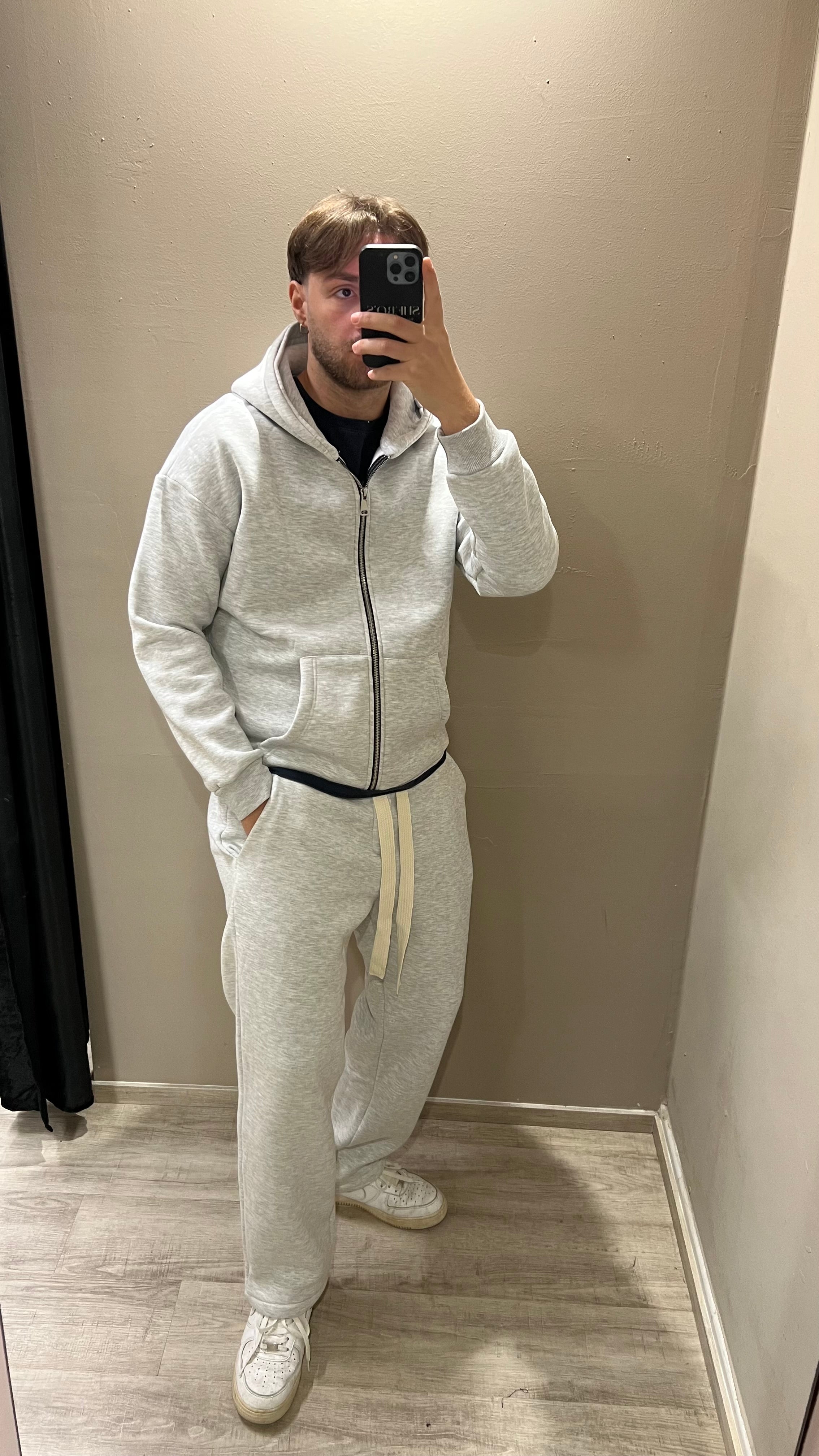 Tuta comfort con zip