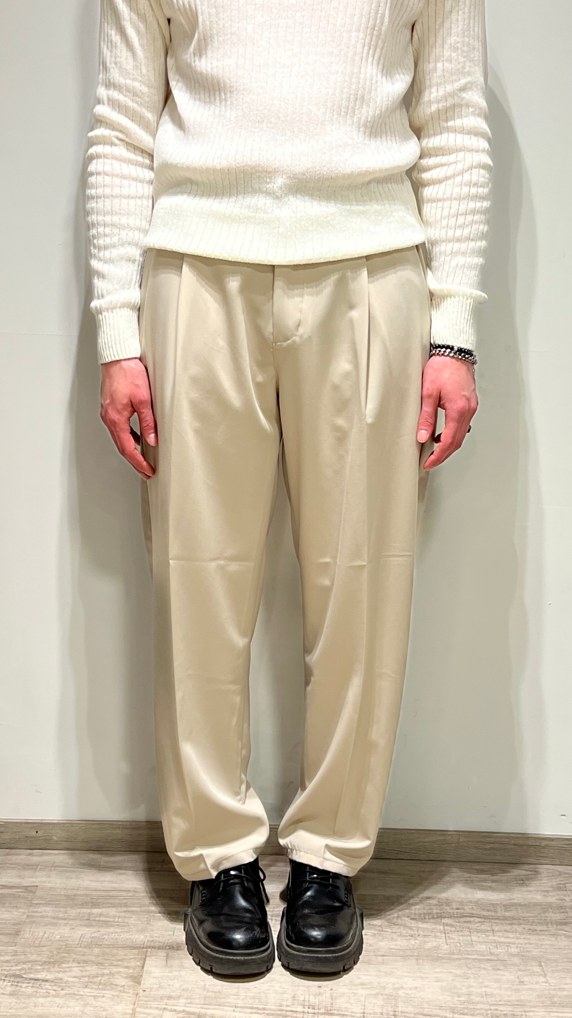 Pant comfort beige