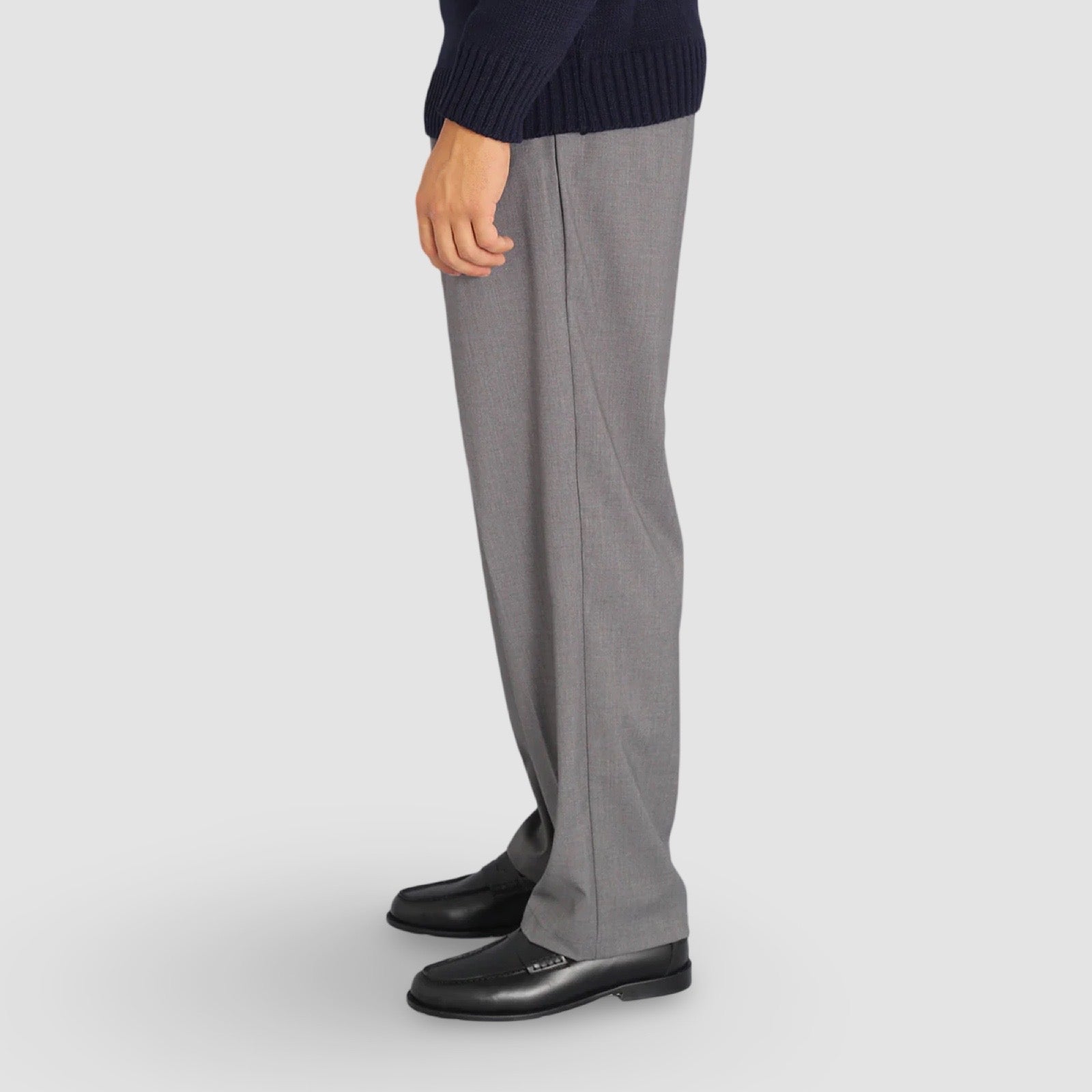 Pantalone wide fit -Grigio