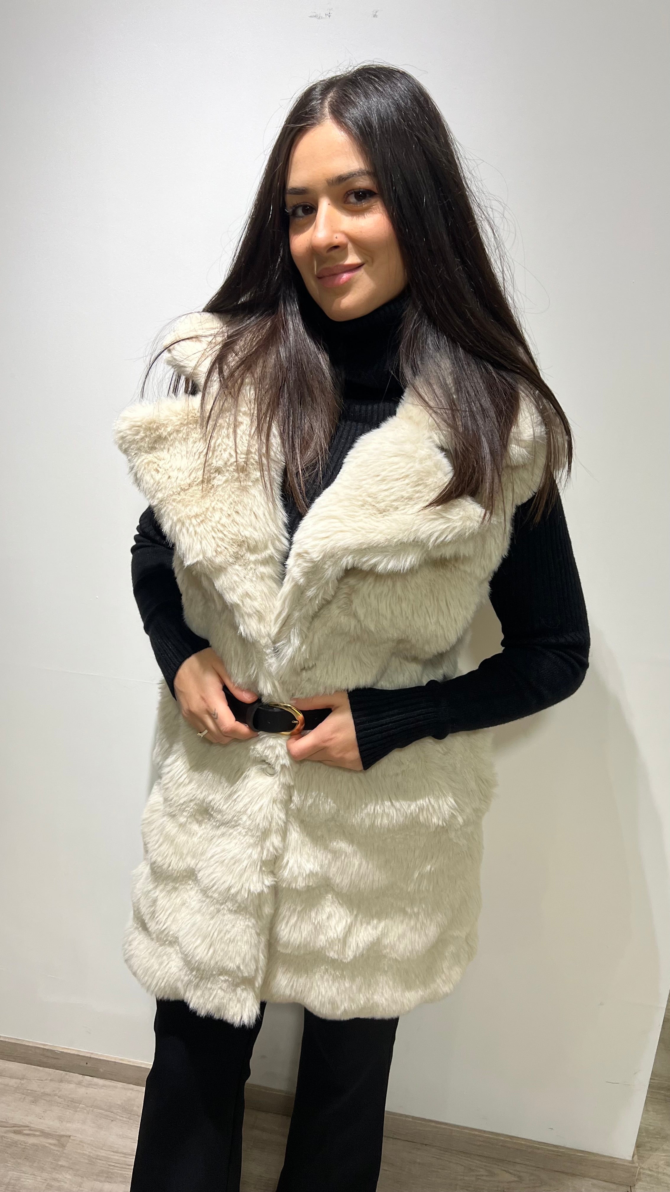 Pellicciotto smanicato PDK collection