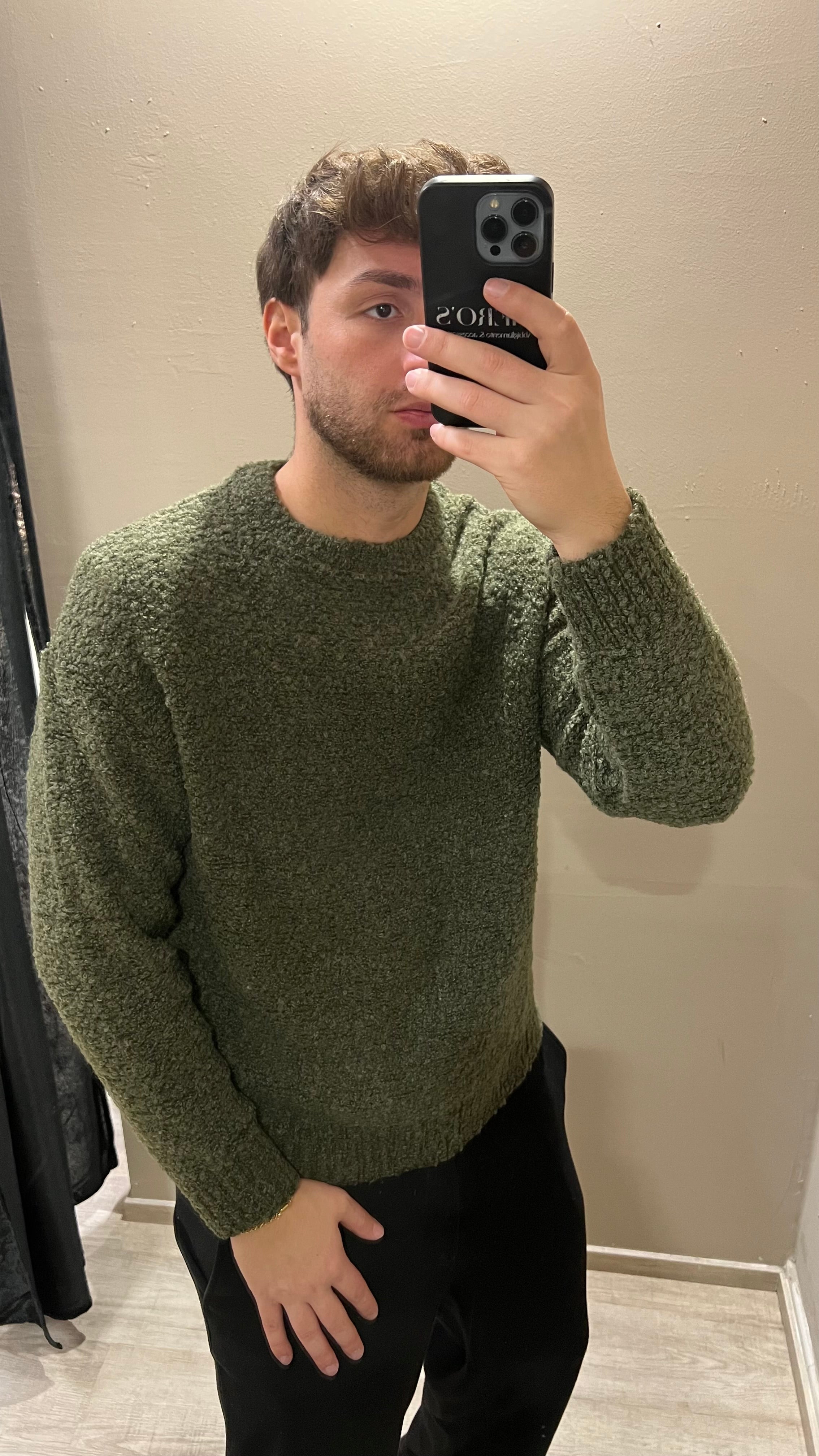 Maglia texture bouclé