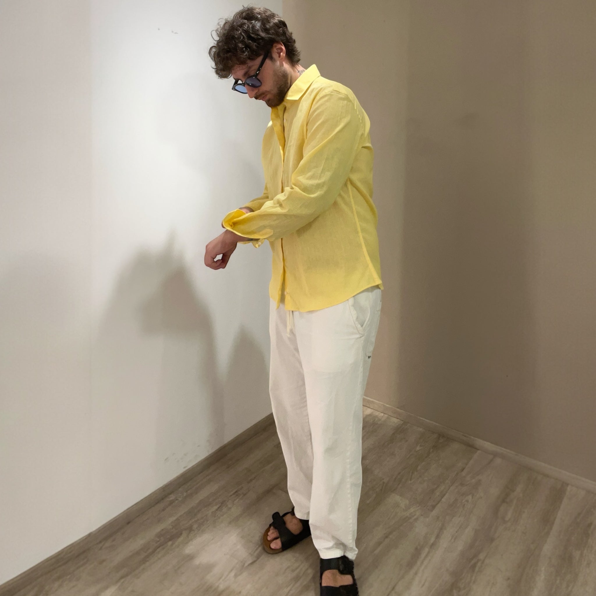 Camicia 100% lino