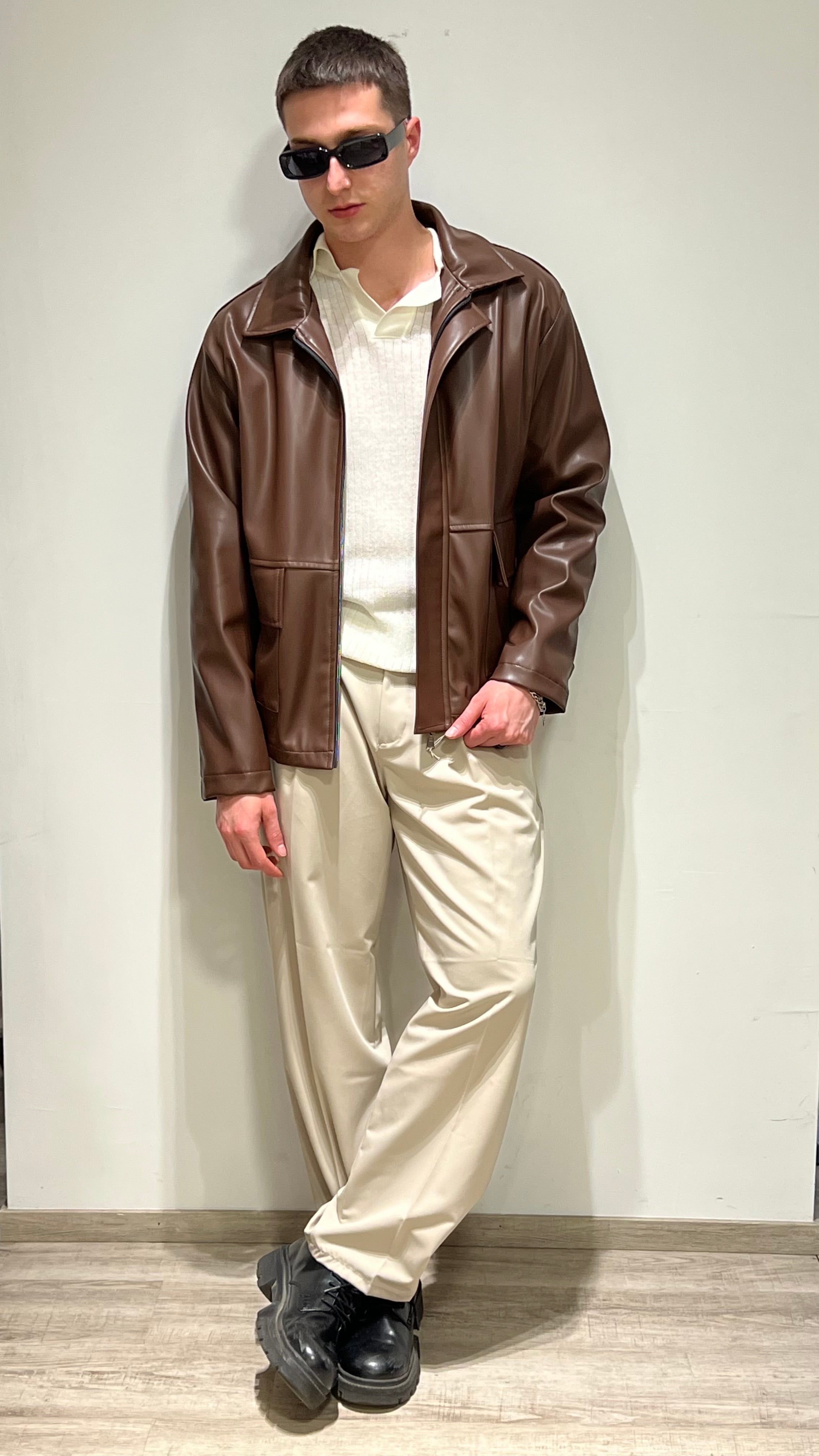 Pant comfort beige