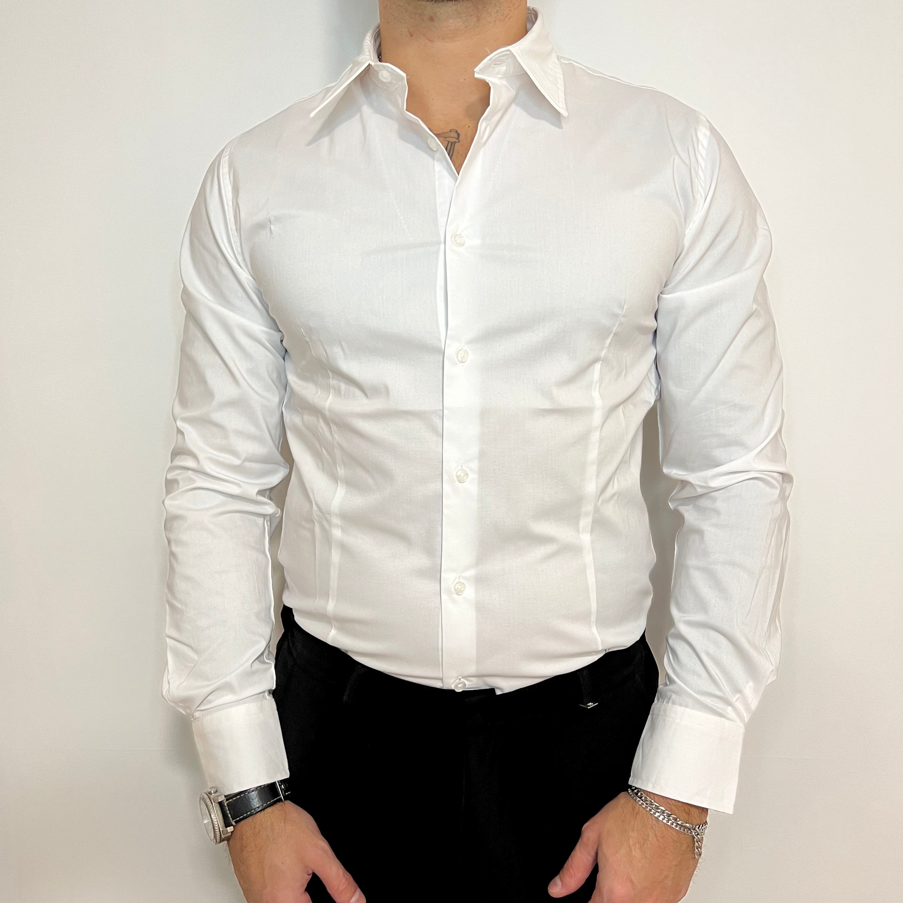 Camicia basic slim fit